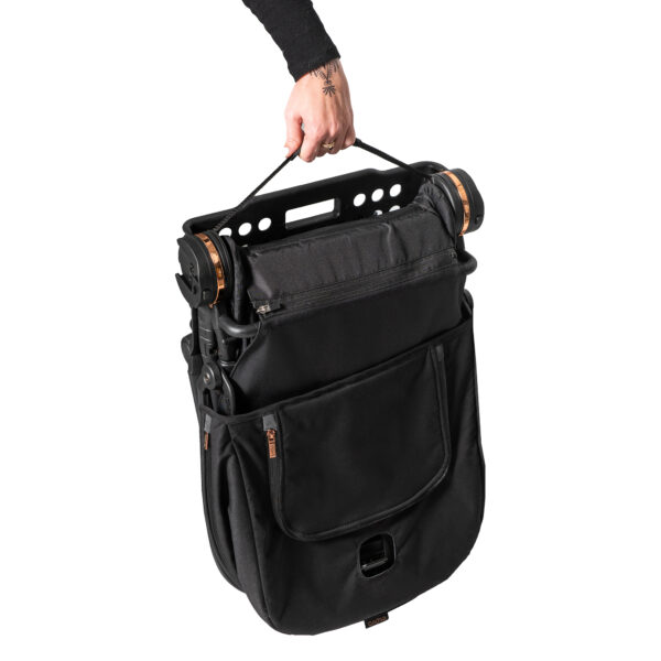 Ratini.lv | MILOO WAY 2.0 pastaigu ratiņi bērniem krāsa 310 DIAMOND BLACK bilde #15