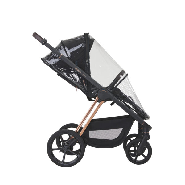 Ratini.lv | MILOO 2.0 bērnu ratu komplekts 2in1 krāsa 303 UNIQUE DOVE bilde #33