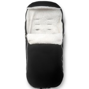 LecLercBaby TEDDY siltais ratu guļammaiss krāsa Piano Black