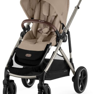 Cybex Gazelle S bērnu pastaigu ratiņi krāsa Almond Beige