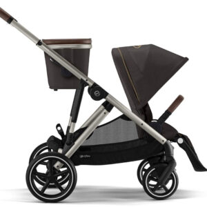 Cybex Gazelle S bērnu pastaigu ratiņi krāsa Chocolate Brown