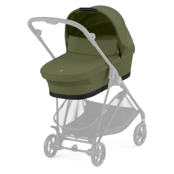 Ratini.lv | Melio Cot bērnu ratu kulba krāsa Moss Green bilde #9