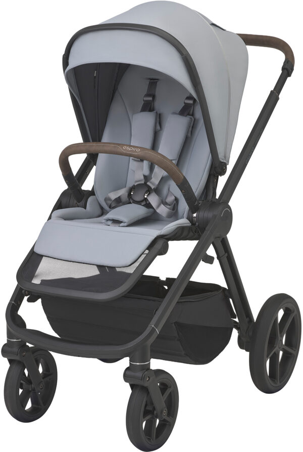 Ratini.lv | MILOO 2.0 bērnu ratu komplekts 2in1 krāsa 303 UNIQUE DOVE bilde #5