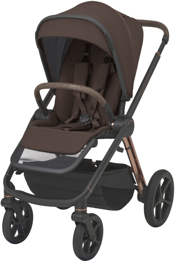 Ratini.lv | MILOO 2.0 bērnu ratu komplekts 2in1 krāsa 308 EXCELLENT CHOCOLATE bilde #3