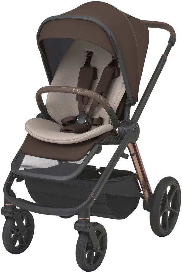 Ratini.lv | MILOO 2.0 bērnu ratu komplekts 2in1 krāsa 308 EXCELLENT CHOCOLATE bilde #5