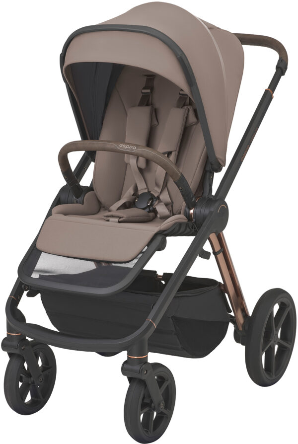 Ratini.lv | MILOO 2.0 bērnu ratu komplekts 2in1 krāsa 309 TASTY CAPPUCCINO bilde #5