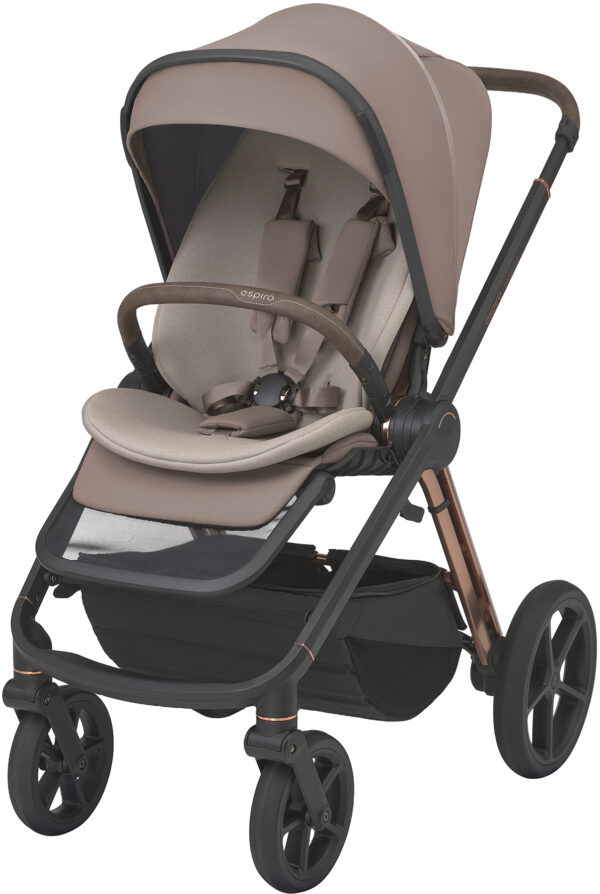 Ratini.lv | MILOO 2.0 bērnu ratu komplekts 2in1 krāsa 309 TASTY CAPPUCCINO bilde #3