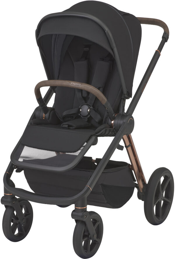 Ratini.lv | MILOO 2.0 bērnu ratu komplekts 2in1 krāsa 310 DIAMOND BLACK bilde #3