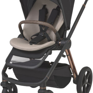Espiro MILOO 2.0 bērnu ratu komplekts 2in1 krāsa 310 DIAMOND BLACK