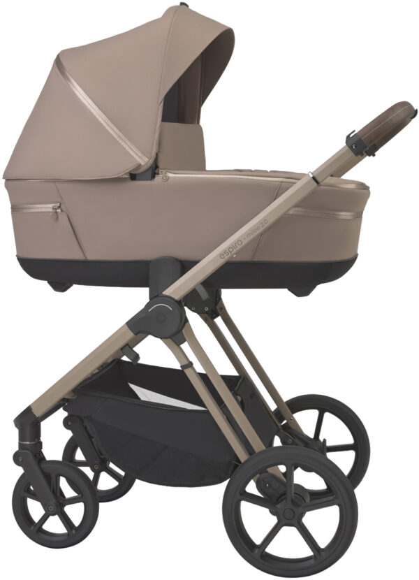 Ratini.lv | MILOO 2.0 bērnu ratu komplekts 2in1 krāsa 319 PERFECT BEIGE bilde #1