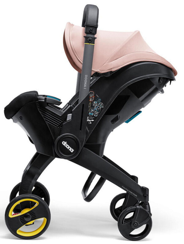 Ratini.lv | I autokrēsliņš/ratiņi bērniem 40-85cm krāsa Pink Blush bilde #9