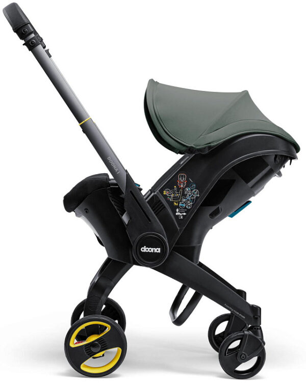 Ratini.lv | I autokrēsliņš/ratiņi bērniem 40-85cm krāsa Slate Grey bilde #17