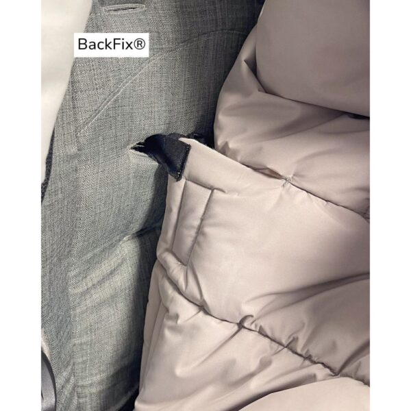 Ratini.lv | FNUGG pagarināms bērnu ratu guļammaiss krāsa Soft Grey bilde #23
