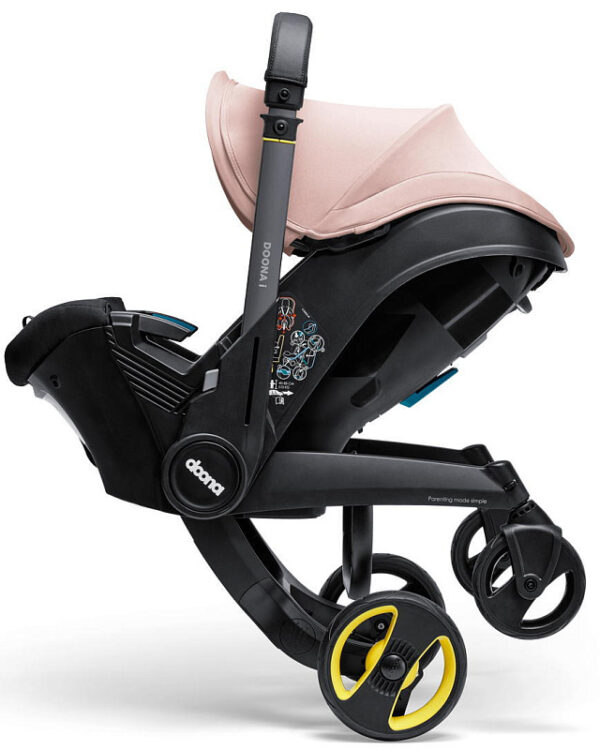 Ratini.lv | I autokrēsliņš/ratiņi bērniem 40-85cm krāsa Pink Blush bilde #7