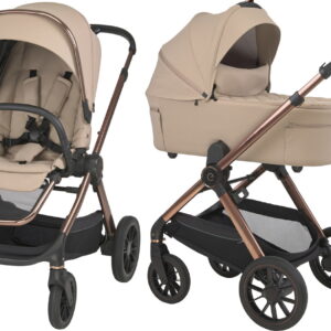 Espiro CODE 2in1 bērnu ratu komplekts krāsa 119 LOVING BEIGE