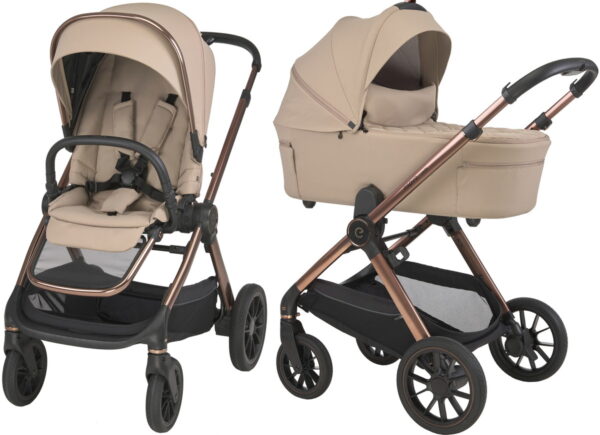 Ratini.lv | CODE 2in1 bērnu ratu komplekts krāsa 119 LOVING BEIGE bilde #3