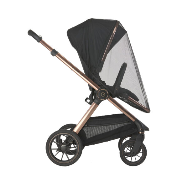 Ratini.lv | CODE 2in1 bērnu ratu komplekts krāsa 110 CLEVER BLACK bilde #23