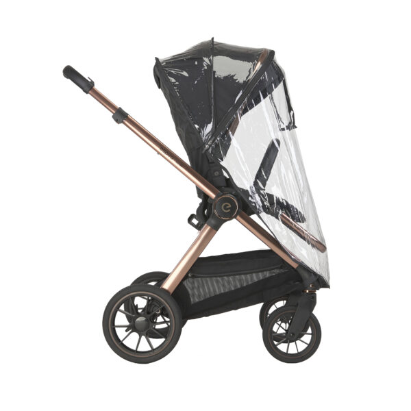 Ratini.lv | CODE 2in1 bērnu ratu komplekts krāsa 110 CLEVER BLACK bilde #25