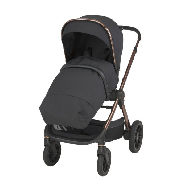 Ratini.lv | CODE 2in1 bērnu ratu komplekts krāsa 110 CLEVER BLACK bilde #27