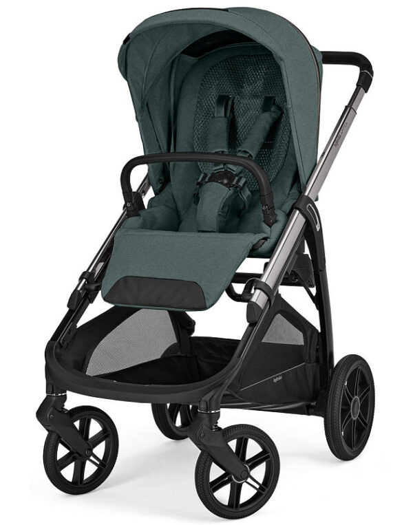 Ratini.lv | Aptica System Quattro bērnu ratu komplekts 3 in 1 ar autokrēsliņu Darwin krāsa Emerald Green bilde #13