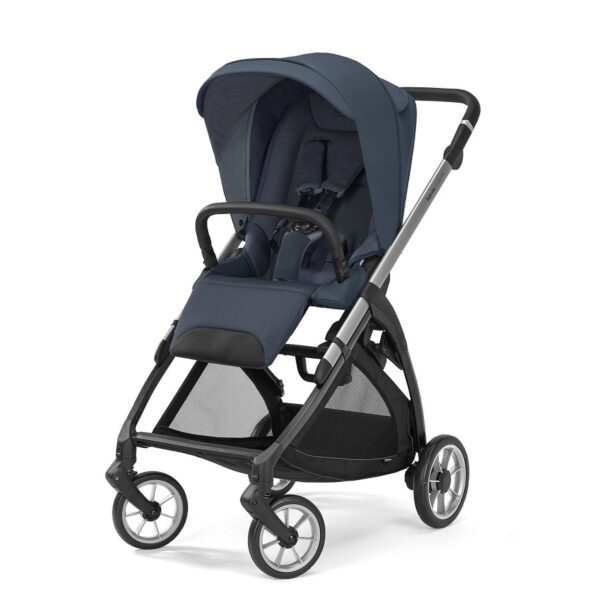Ratini.lv | Electa System Quattro bērnu ratu komplekts 3in1 ar autokrēsliņu Darwin Recline krāsa Hudson Blue bilde #11