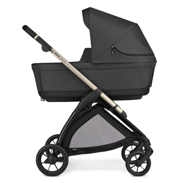 Ratini.lv | Electa System Quattro bērnu ratu komplekts 3in1 ar autokrēsliņu Darwin Recline krāsa Upper Black bilde #27