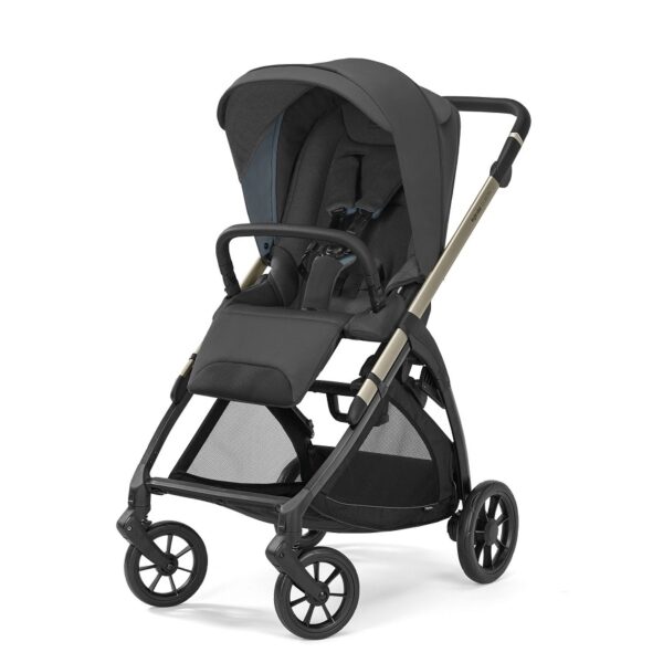 Ratini.lv | Electa System Quattro bērnu ratu komplekts 3in1 ar autokrēsliņu Darwin Recline krāsa Upper Black bilde #9