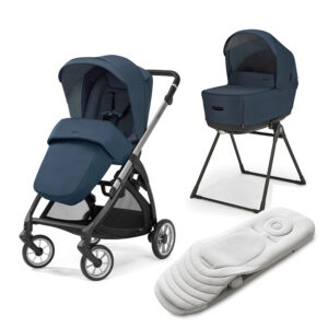 Inglesina Electa System Duo bērnu ratu komplekts 2in1 krāsa Hudson Blue