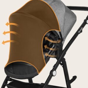 Lionelo Sun Cover ratu saules aizsargs krāsa Black Carbon