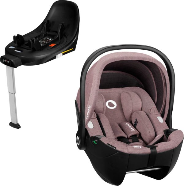 Ratini.lv | Moxie i-Size autokrēsliņš 40-87cm krāsa Pink Mauve +rotējoša Isofix bāze bilde #5