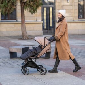 Lionelo Handmuff bērnu ratu cimdi krāsa Black