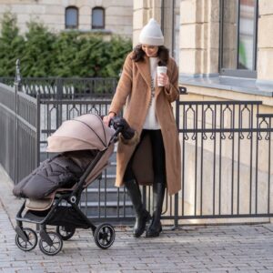 Lionelo Handmuff bērnu ratu cimdi krāsa Black