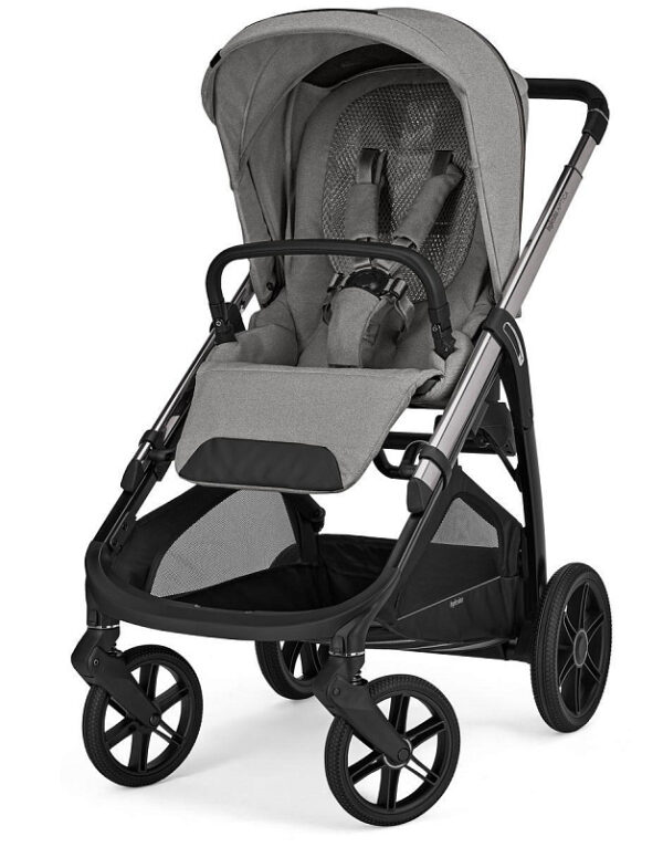 Ratini.lv | Aptica System Duo bērnu ratu komplekts 2in1 krāsa Platinum Grey bilde #3