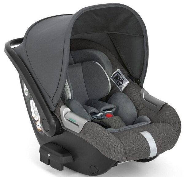 Ratini.lv | Aptica System Quattro bērnu ratu komplekts 3 in 1 ar autokrēsliņu Darwin krāsa Velvet Grey bilde #11