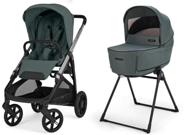 Ratini.lv | Aptica System Duo bērnu ratu komplekts 2in1 krāsa Emerald Green bilde #1