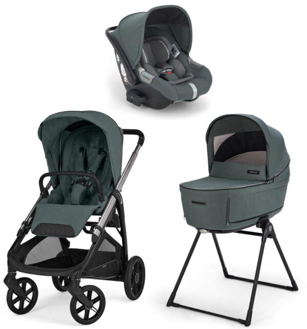 Ratini.lv | Aptica System Quattro bērnu ratu komplekts 3 in 1 ar autokrēsliņu Darwin krāsa Emerald Green bilde #1
