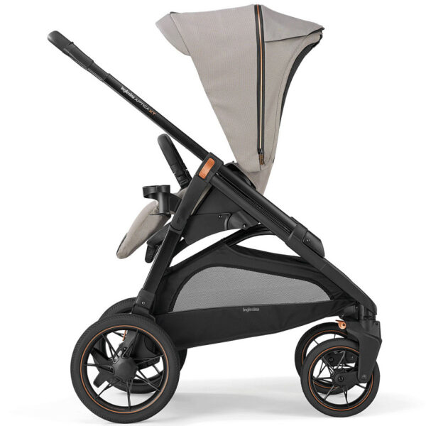 Ratini.lv | Aptica System Quattro bērnu ratu komplekts 3in1 ar autokrēsliņu Darwin Recline krāsa Velvet Grey bilde #23