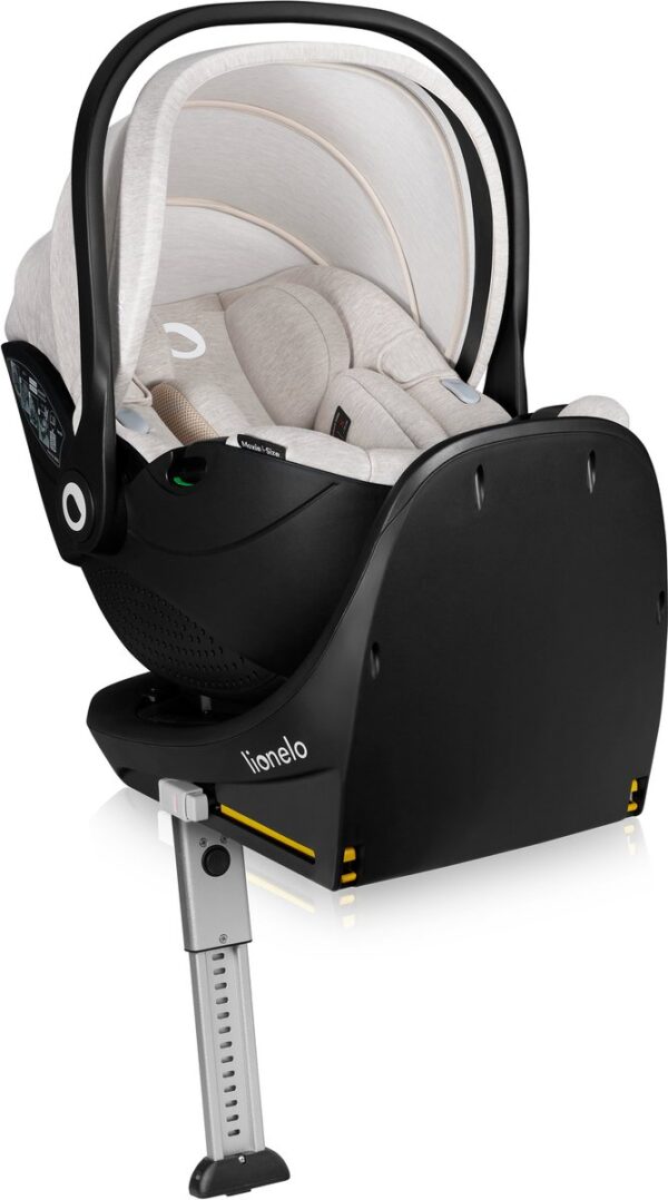 Ratini.lv | Moxie i-Size autokrēsliņš 40-87cm krāsa Beige Sand +rotējoša Isofix bāze bilde #5