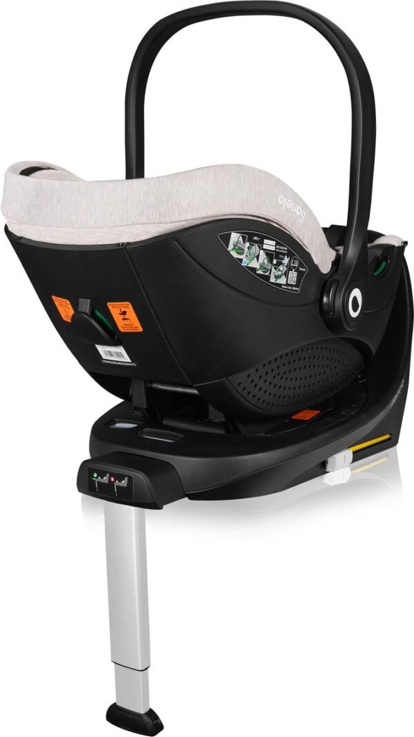 Ratini.lv | Moxie i-Size autokrēsliņš 40-87cm krāsa Beige Sand +rotējoša Isofix bāze bilde #11