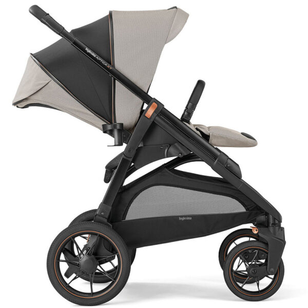 Ratini.lv | Aptica System Quattro bērnu ratu komplekts 3in1 ar autokrēsliņu Darwin Recline krāsa Velvet Grey bilde #31