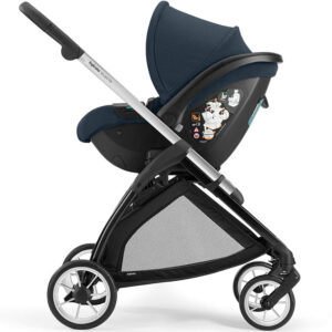 Inglesina ELECTA System QUATRO bērnu ratu komplekts 3in1 ar autokrēsliņu Darwin krāsa Hudson Blue