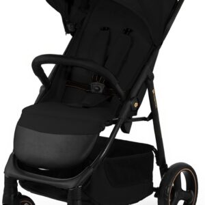 Kinderkraft TRIG 3 bērnu ratiņi krāsa Onyx Black