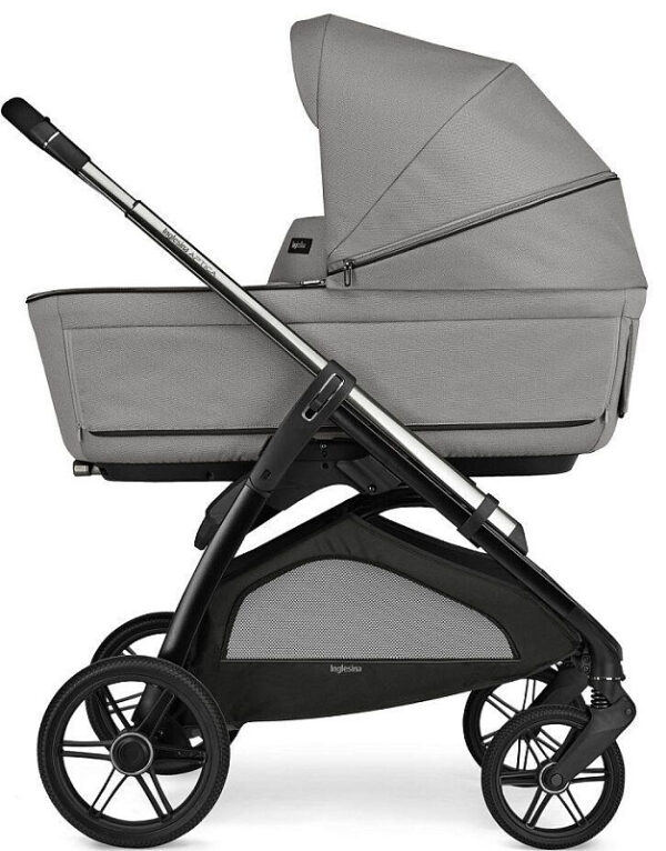 Ratini.lv | Aptica System Quattro bērnu ratu komplekts 3 in 1 ar autokrēsliņu Darwin krāsa Platinum Grey bilde #3