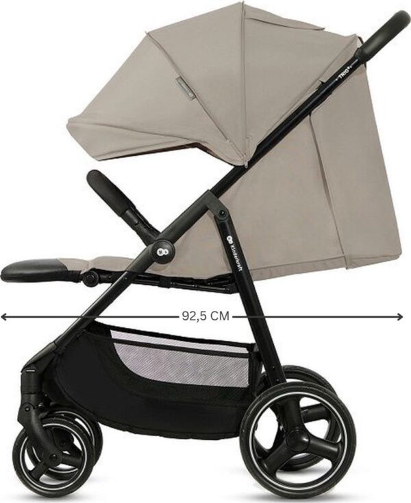 Ratini.lv | TRIG 3 bērnu ratiņi krāsa Stone Beige bilde #9