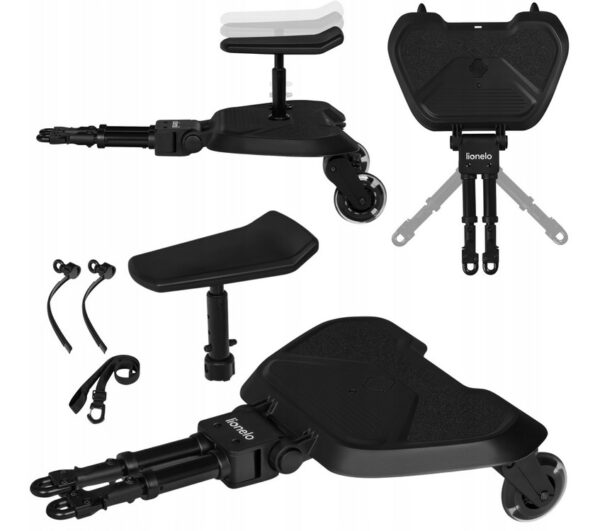 Ratini.lv | Buggy Board bērnu ratu kāpslītis Black Onyx bilde #1