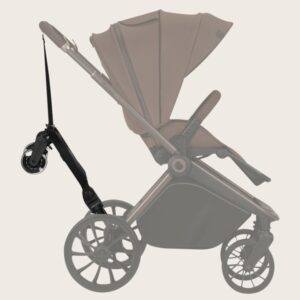Lionelo Buggy Board bērnu ratu kāpslītis Black Onyx