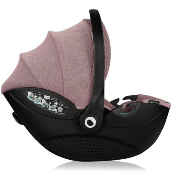 Ratini.lv | Moxie i-Size autokrēsliņš 40-87cm krāsa Pink Mauve +rotējoša Isofix bāze bilde #11