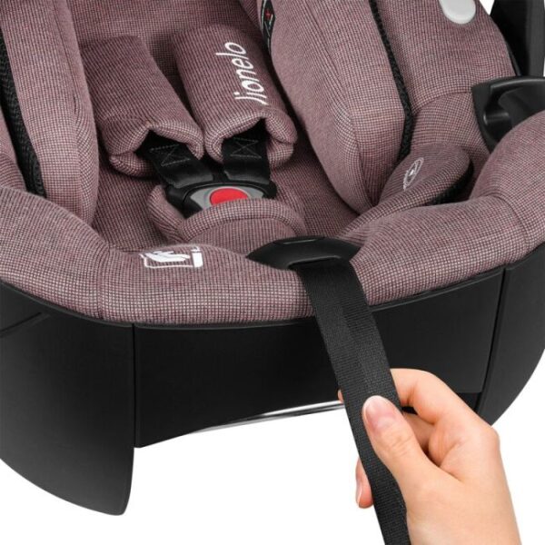 Ratini.lv | Moxie i-Size autokrēsliņš 40-87cm krāsa Pink Mauve +rotējoša Isofix bāze bilde #19