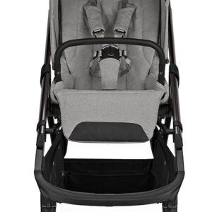 Inglesina Aptica System Quattro bērnu ratu komplekts 3 in 1 ar autokrēsliņu Darwin krāsa Platinum Grey