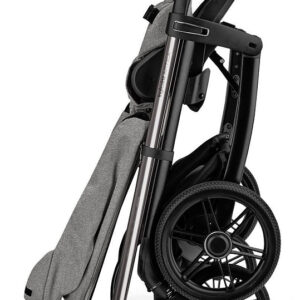 Inglesina Aptica System Quattro bērnu ratu komplekts 3 in 1 ar autokrēsliņu Darwin krāsa Platinum Grey